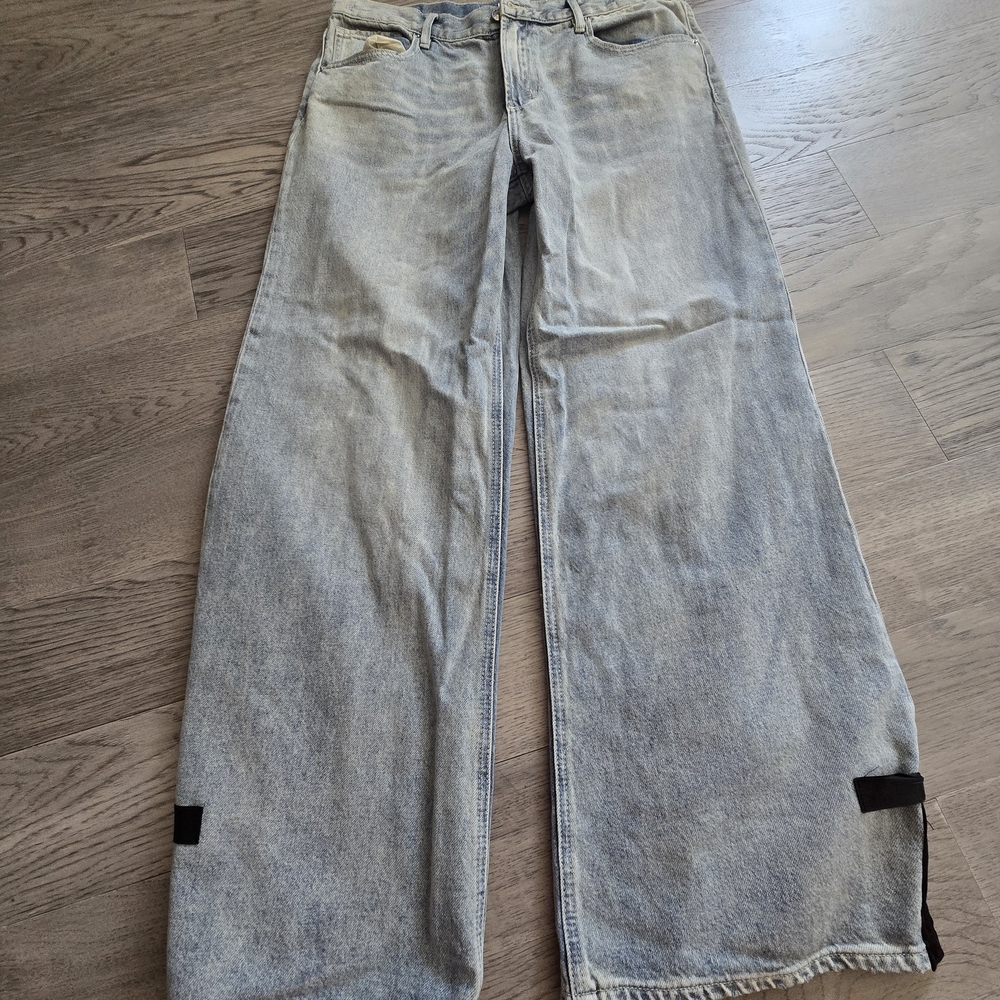 PacSun Light Blue Wide Leg Jeans